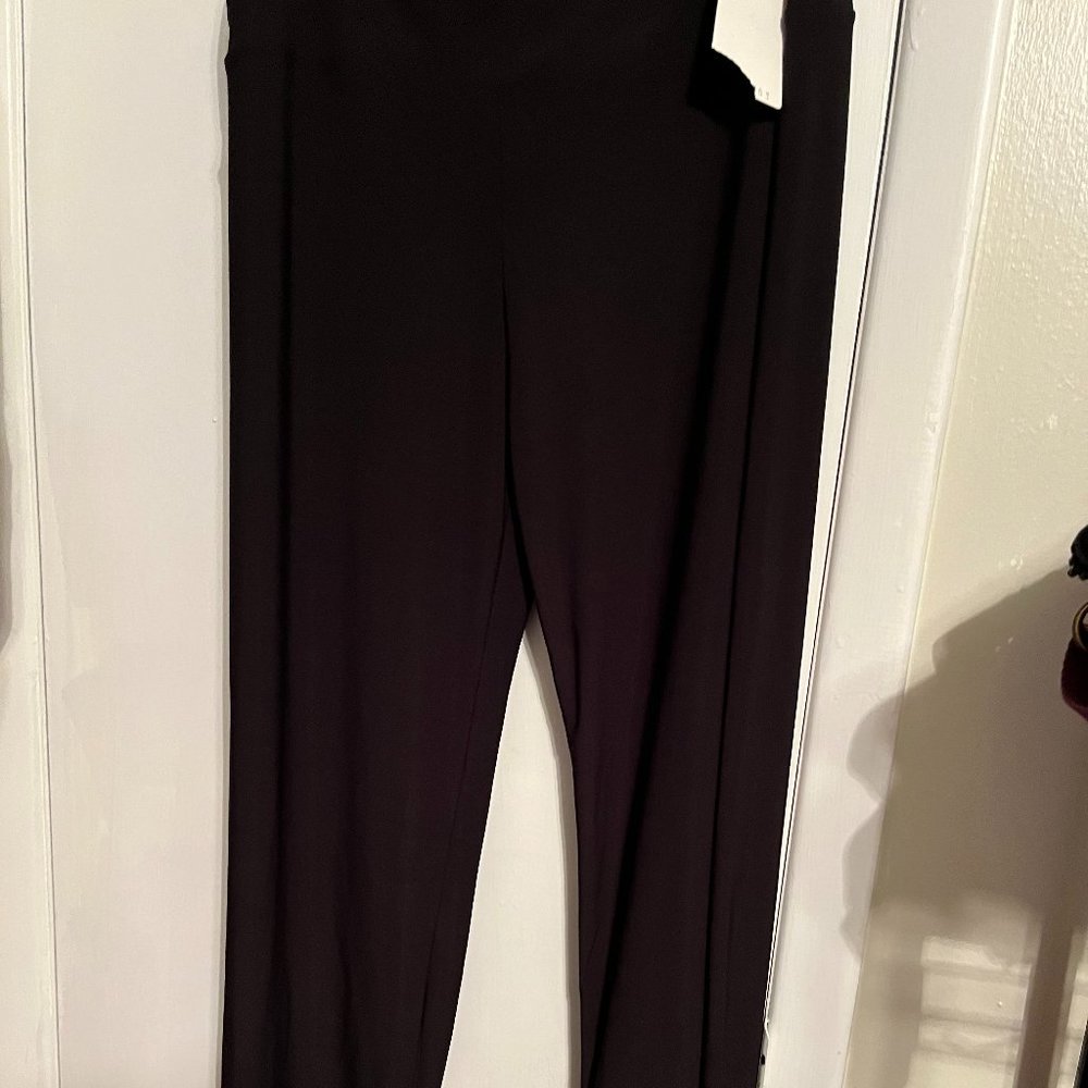 NWT VERDUCCI LIGHT POLY PULL ON PANTS CASUAL/DRESS SZ L